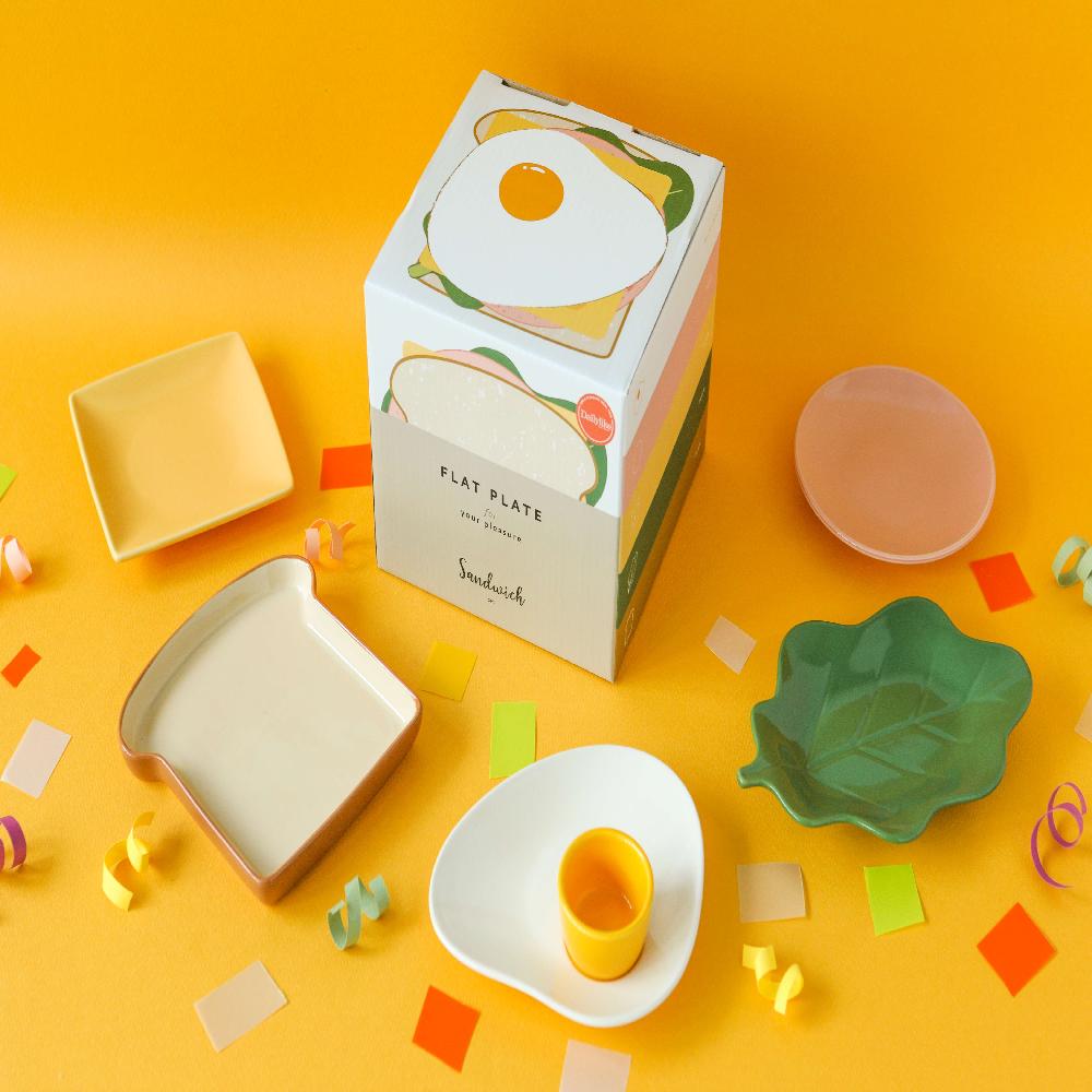 Flat Sandwich Plate Set